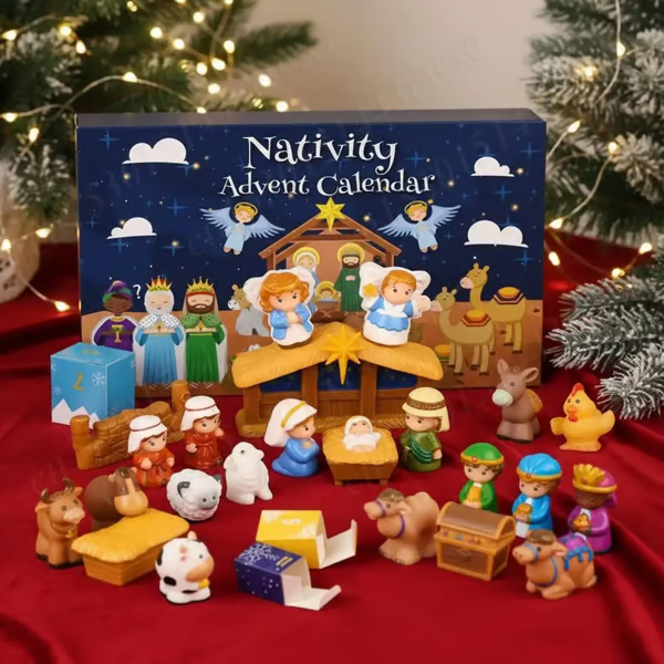 2025 Nativity Advent Calendar (25pcs) 💯NONTOXIC & ODORLESS