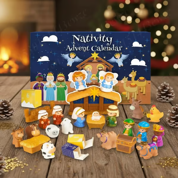 2025 Nativity Advent Calendar (25pcs) 💯NONTOXIC & ODORLESS