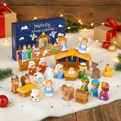 2025 Nativity Advent Calendar (25pcs) 💯NONTOXIC & ODORLESS