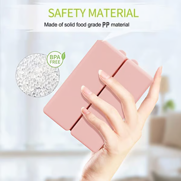 Daily Pill Organizer, 7 Compartments Portable Pill 