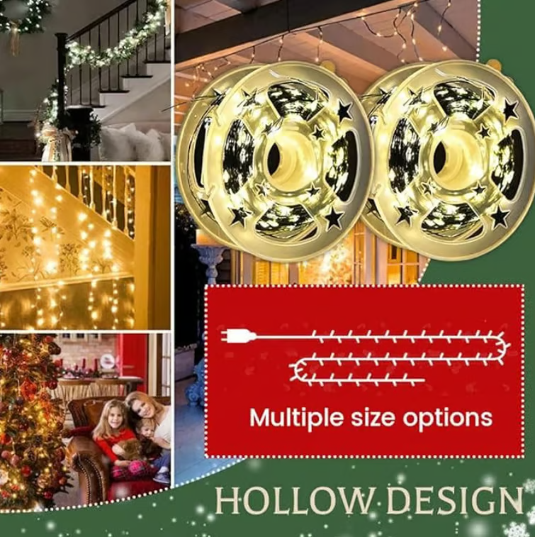 🎁🎄Early Christmas Promotion ⭐ Copper Wire Firecracker Light String