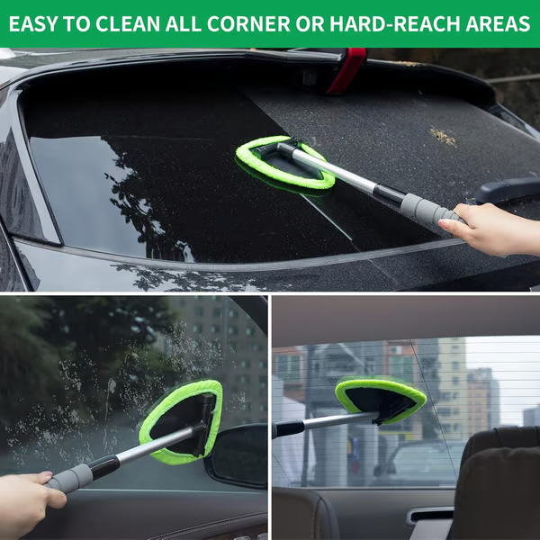 🔥Car Windshield Cleaning Tool with Extendable Handle