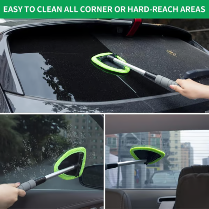 🔥Car Windshield Cleaning Tool with Extendable Handle