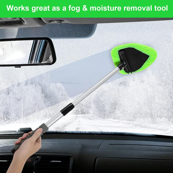 🔥Car Windshield Cleaning Tool with Extendable Handle