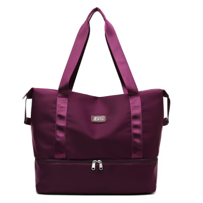 🎁-High-capacity Double-layer Wet Separation Travelling Bag