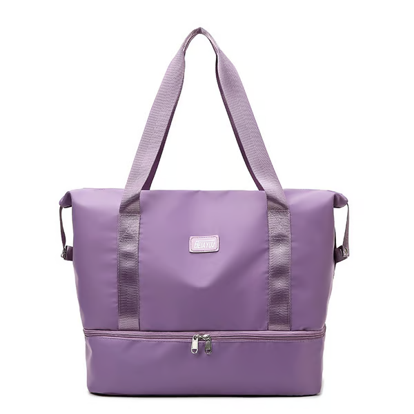 🎁-High-capacity Double-layer Wet Separation Travelling Bag