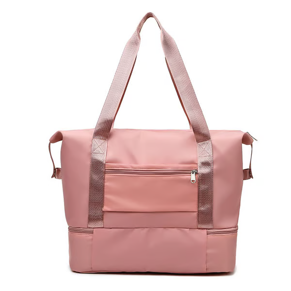 🎁-High-capacity Double-layer Wet Separation Travelling Bag