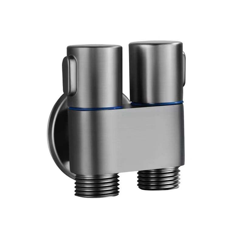 💥1-in-2-out dual control valve