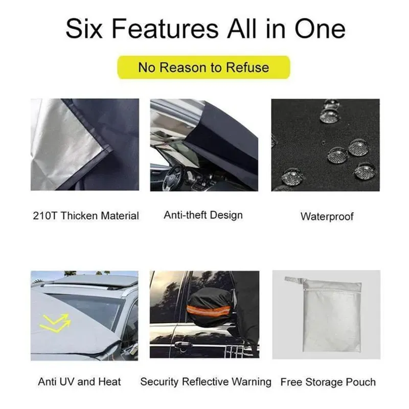 🔥Last Day Promotion 49%OFF🔥 Windshield Snow Cover Sunshade