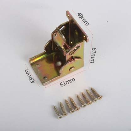 🔥HOT SALE-49%OFF-🛠️90-Degree Self-locking Folding Hinge Lock