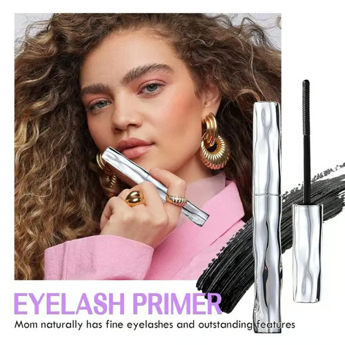 Eyelash Primer,Tubular Eyelash Primer,WaterproofLong Curling Mascara,Natural And Non-Smudged