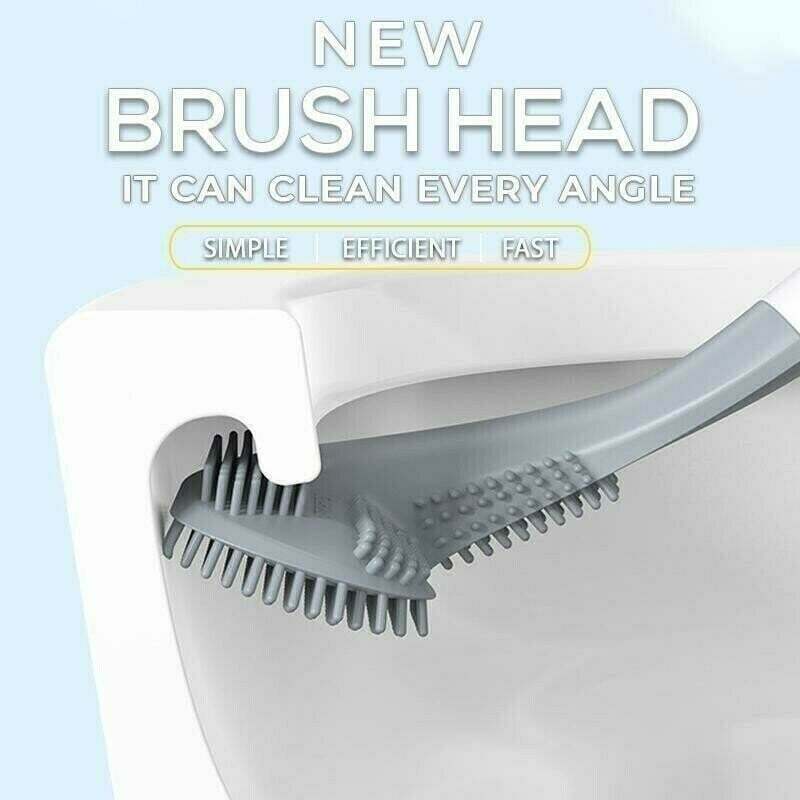 Golf brush head toilet brush