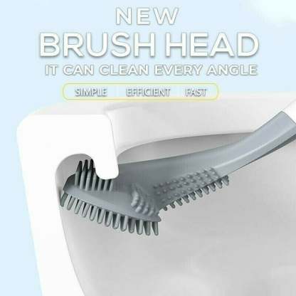 Golf brush head toilet brush