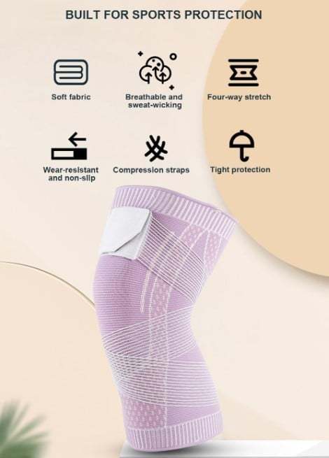🔥Hot Sales Knee Compression Sleeve - Best Knee Brace