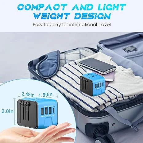 Multifunctional travel charger converter
