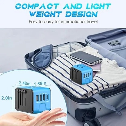 Multifunctional travel charger converter