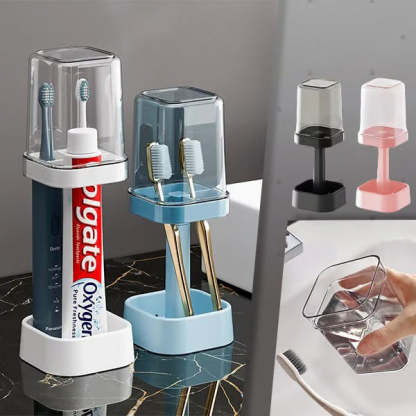 🎁 Stylish Toothbrush Holder with Cover