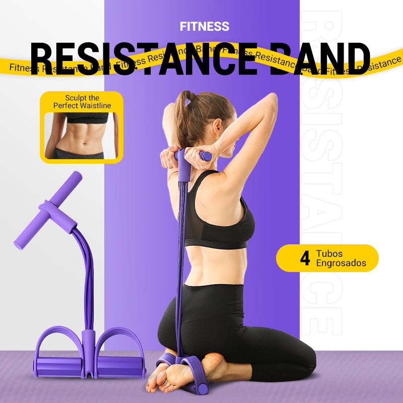 �?025 Hot Sale🔥32 Fitness Resistance Bands-4 Tube Pedal Ankle Puller