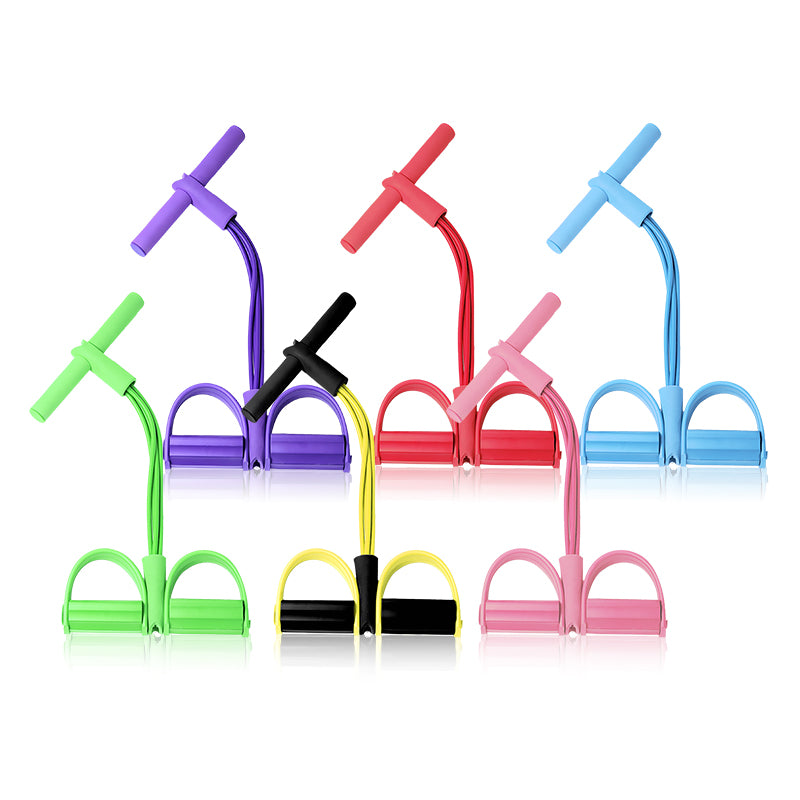 �?025 Hot Sale🔥32 Fitness Resistance Bands-4 Tube Pedal Ankle Puller