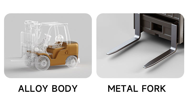 Desktop Fun 🎁 Mini Remote Control Forklift Truck Toy 