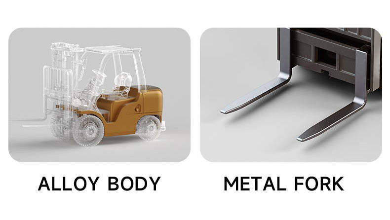 Desktop Fun 🎁 Mini Remote Control Forklift Truck Toy 