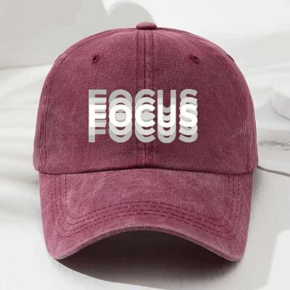 🔥"Focus" Unisex Print Hat