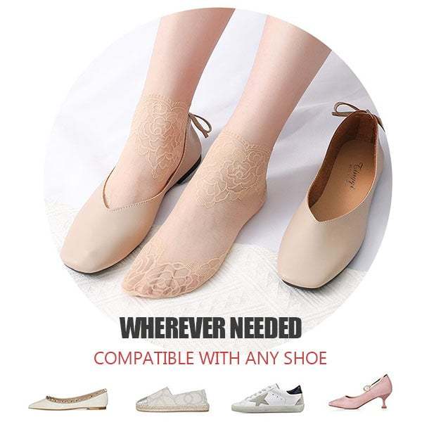 💋 Ladies Fashion Lace Socks