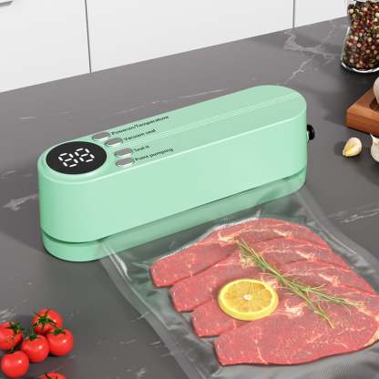 🥗 Keep Your Food Fresh – 49% OFF – ✨Mini Wireless Vacuum Sealer
