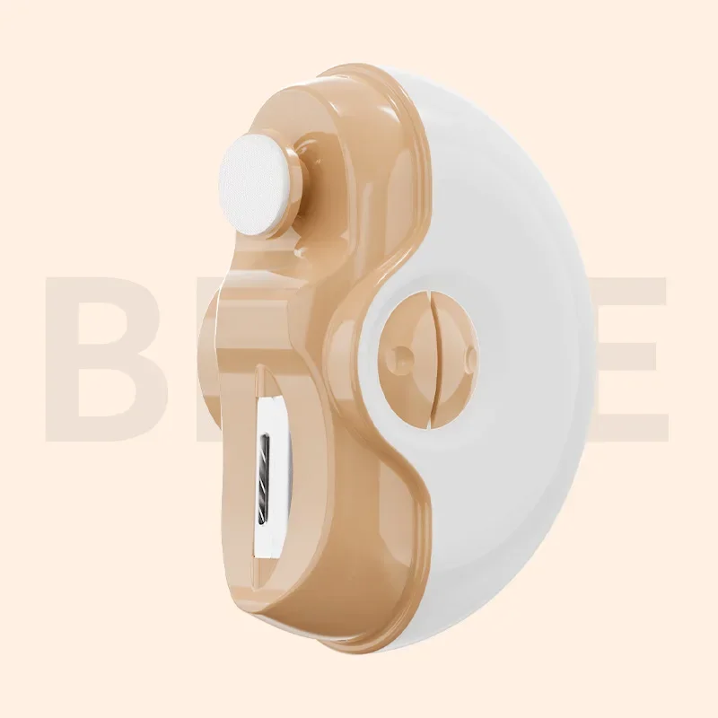 2 In 1 Electric Nail Clippers USB Charging Electric Grinding Polishing Tool Fingernail Trimmer Automatic Manicure Machine