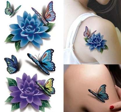 ❤️Mother's Day Sale-48% OFF - Trendy 3D Tattoo Stickers 50 PCS