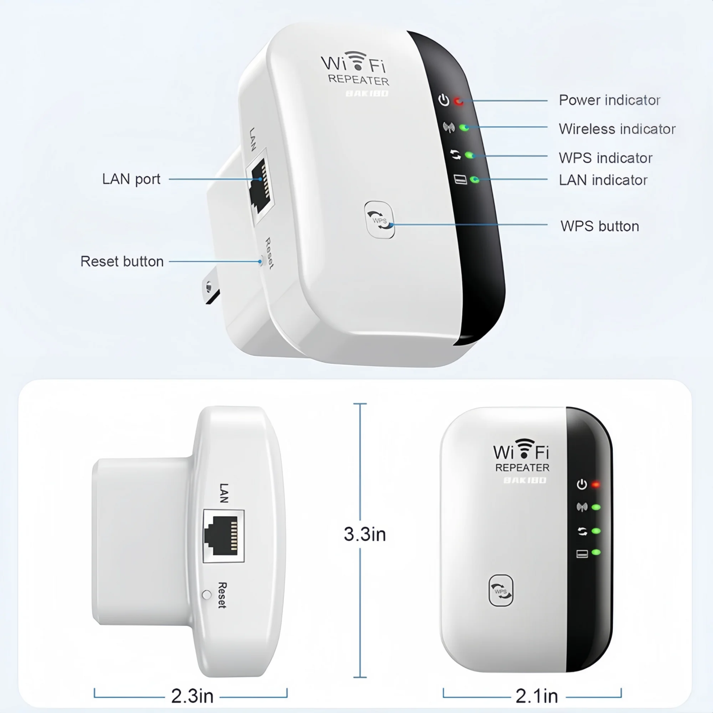🔥40%OFF-WiFi Extender/Signal Booster for Home Use (Universal)