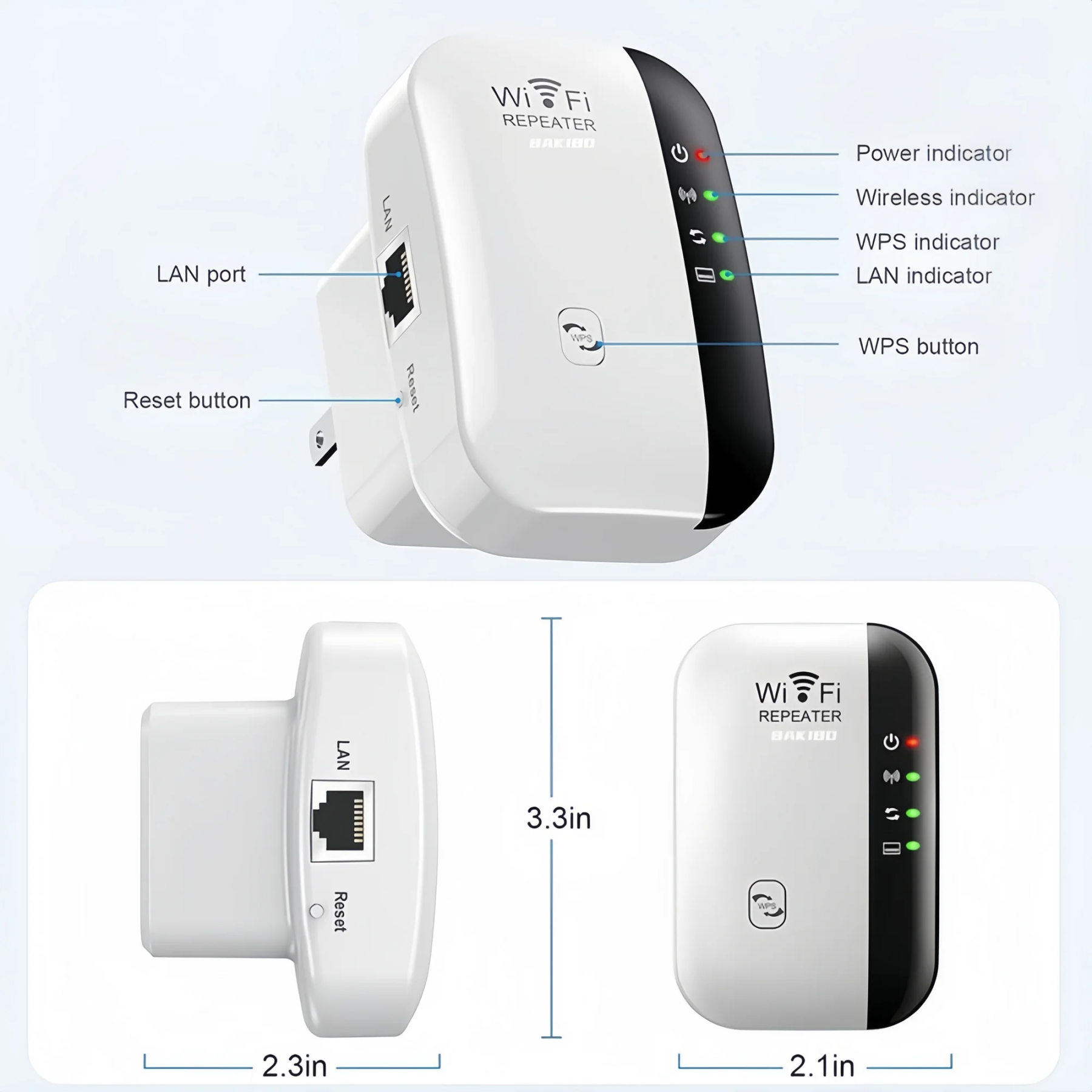 🔥40%OFF-WiFi Extender/Signal Booster for Home Use (Universal)