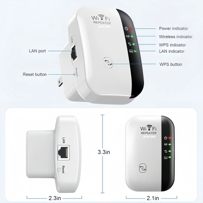 🔥40%OFF-WiFi Extender/Signal Booster for Home Use (Universal)