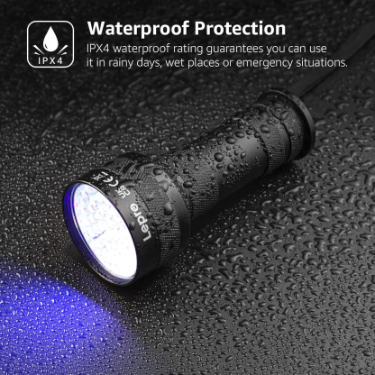✨Home Essentials🛡️LED 395nm Flashlight Detector for Dogs, Urine Stains, Bedbugs, and Scorpions