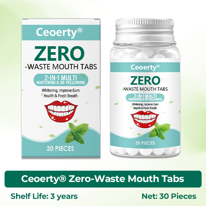Zero-Waste Mouth Tabs