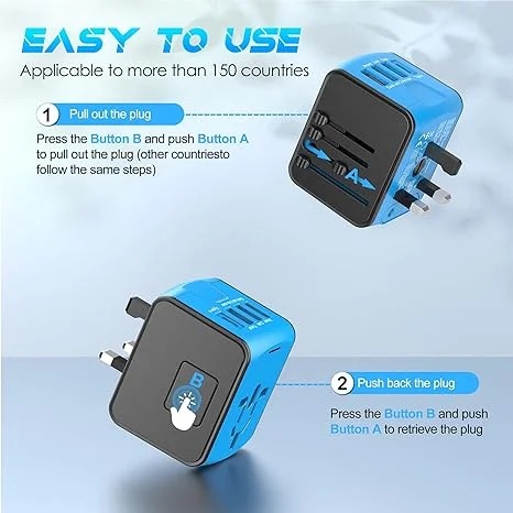 Multifunctional travel charger converter