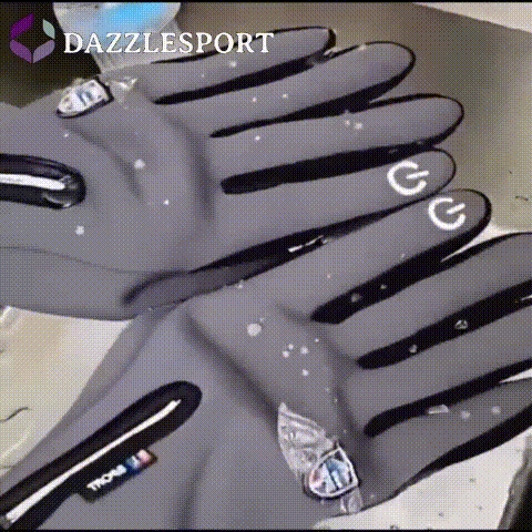 Dazzlesport™ Outdoor Heated Gloves Windproof and Waterproof with Plus Velvet