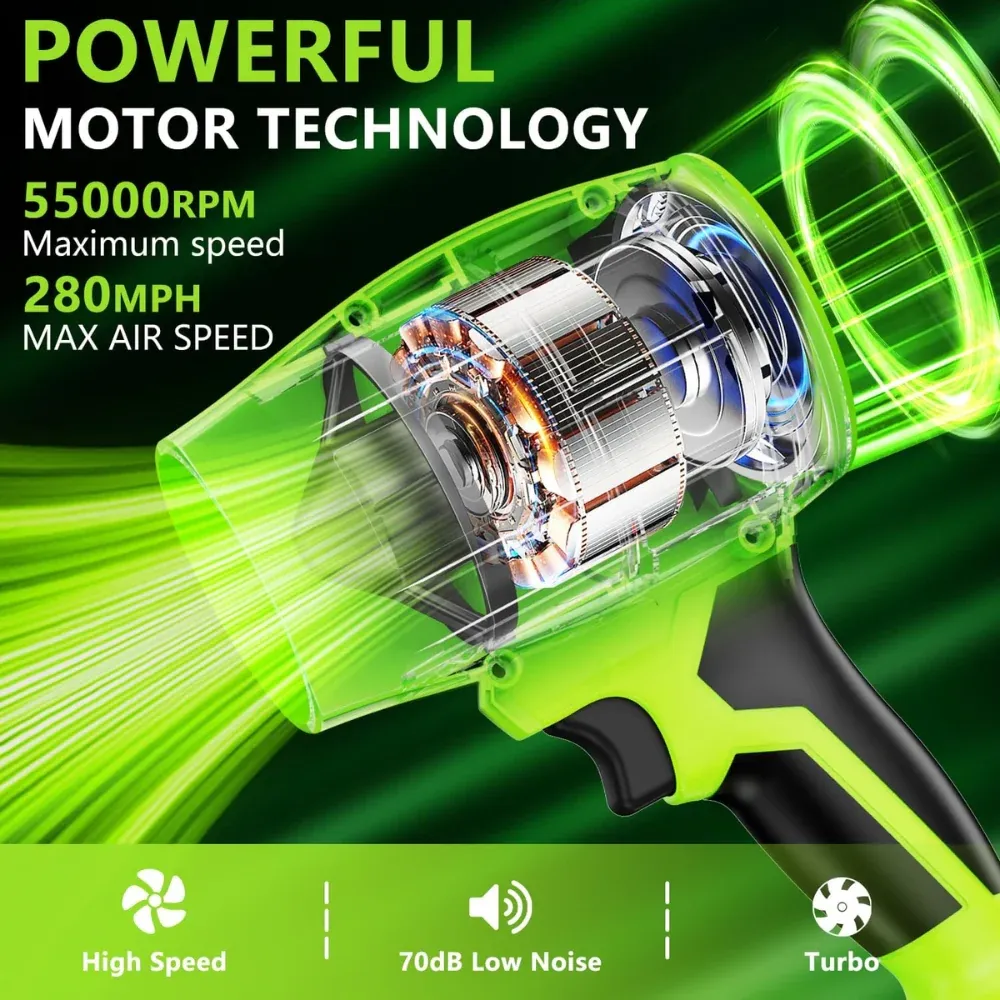 Super Gift Pack🎁Turbo Jet Fan Leaf Blower 3.0