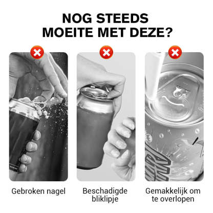 🔥Laatste dag speciale aanbieding 50% KORTING💕Handmatige Lichtgewicht Blikopener