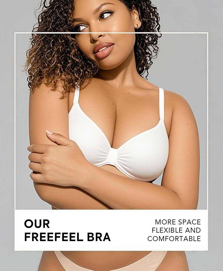 🏆Flash Sale⚡Women's Full Coverage Non-Padded Wireless Sculpt Bra