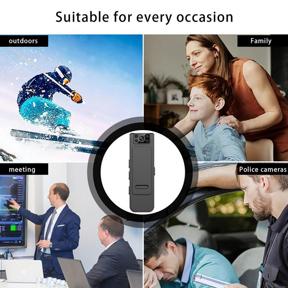 WIFI Mini Body Camera Video Recorder HD 1080P Wearable Police Body Cam Night Vision Law Enforcement Security Guard Home