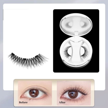 Soft Magnetic Eyelashes All-in-One Box, Reusable