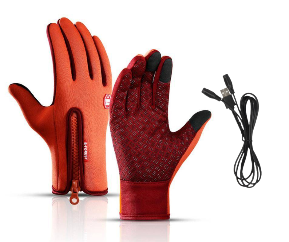 Dazzlesport™ Outdoor Heated Gloves Windproof and Waterproof with Plus Velvet