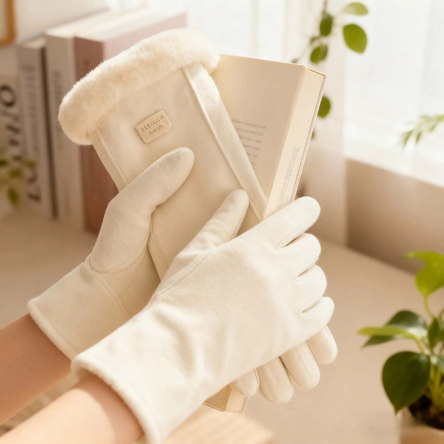 Winter Velvet Touchscreen Gloves