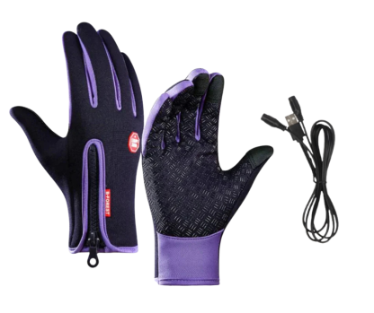 Dazzlesport™ Outdoor Heated Gloves Windproof and Waterproof with Plus Velvet