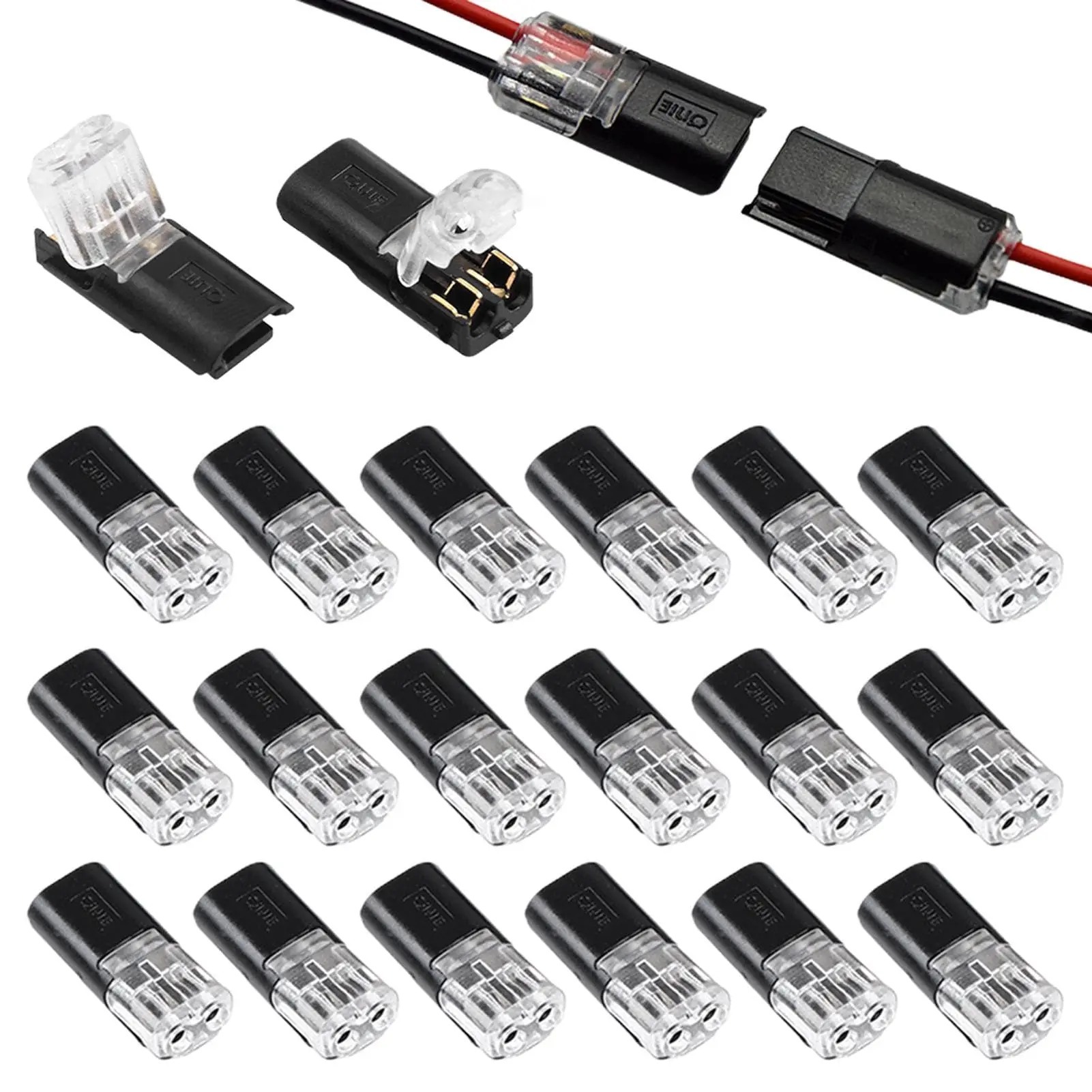 🔥LAST DAY-49% OFF🔥Double - Wire Plug-in Connector With Locking Buckle