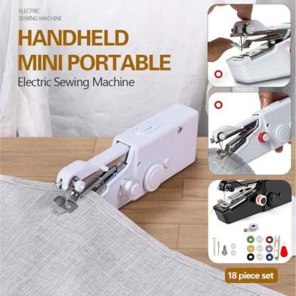 🔥Special Sale -49% OFF - 🧵 Portable Handheld Sewing Machine