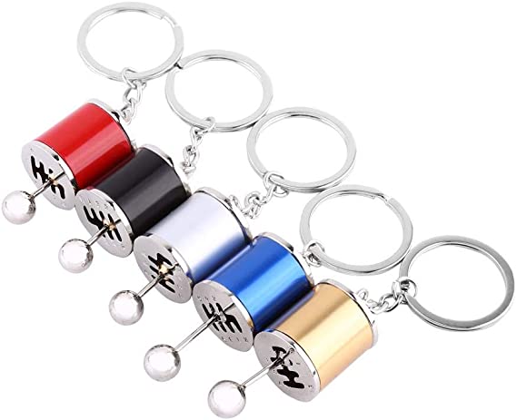 🎁🚗6-speed Manual Transmission Gearbox Keychain