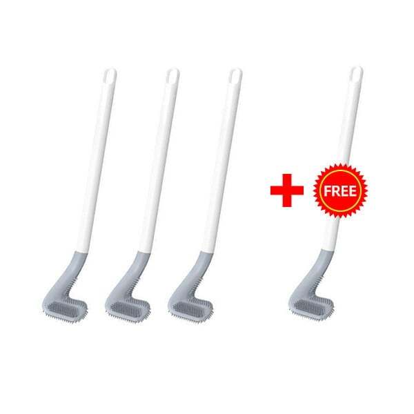 Golf brush head toilet brush