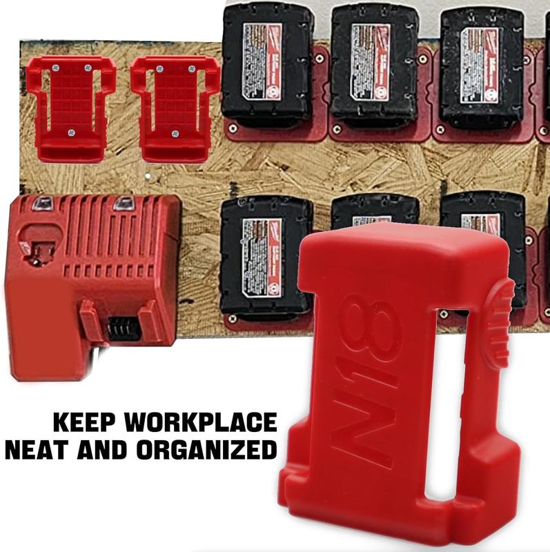 🧰Tool Holders for Dewalt 20V/12V Drill Tool Mount Fit for Milwaukee M18 Tools Yellow